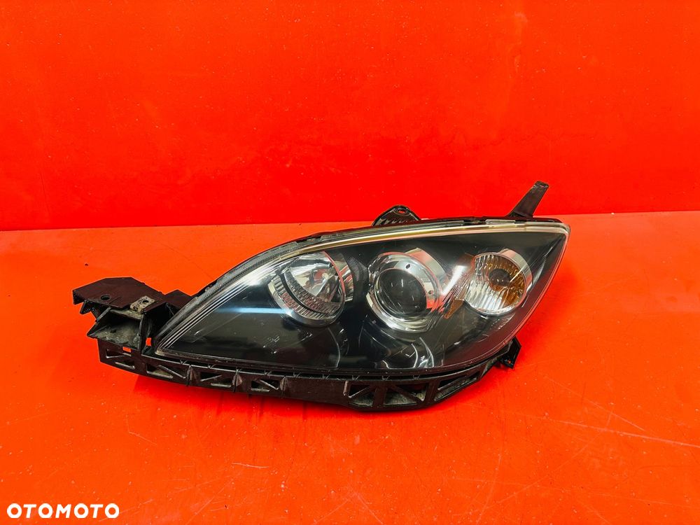 LAMPA LEWA MAZDA 3 BK XENON KSENON ORYGINAŁ BDB EUROPA - 1