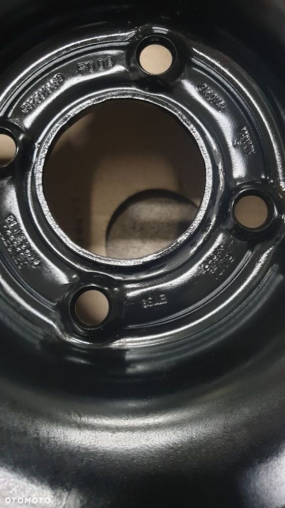 Felgi stalowe 16" 4x108 6,5x16 ET 38 PEUGEOT 208 CITROEN DS - 4
