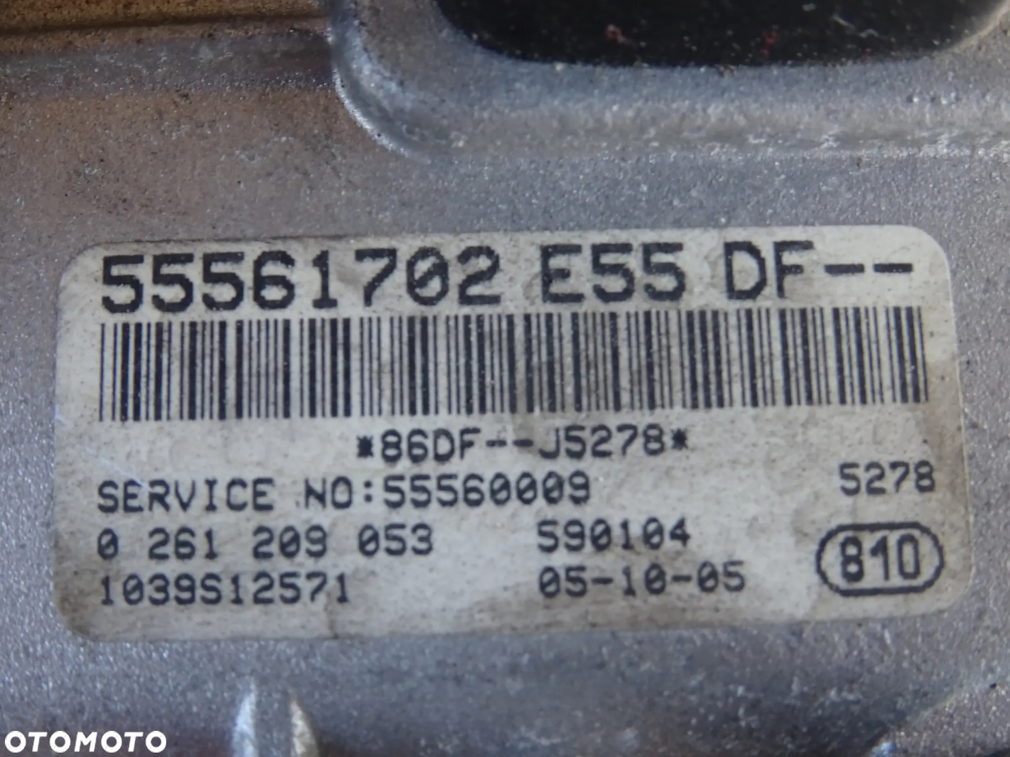 OPEL VECTRA C SIGNUM SAAB KOMPUTER STEROWNIK SILNIKA 2,8T V6 Z28NEL Z28NET - kod PIN - 4