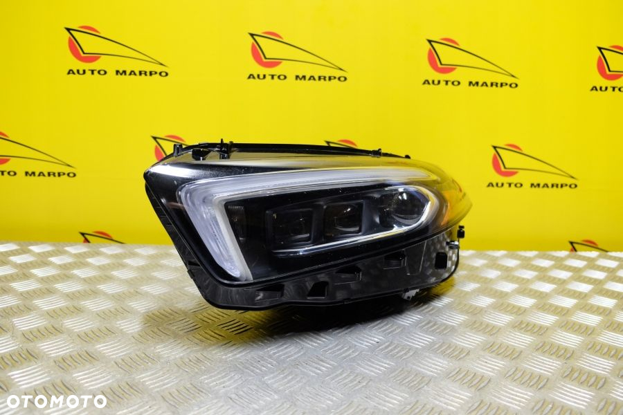 MERCEDES A W177 2018- REFLEKTOR LAMPA LEWA MULTIBEAM LED USA - 3