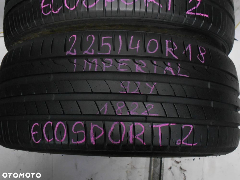 OPONY 225/40R18 IMPERIAL ECO SPORT 2 DOT 1822 7.3MM - 3