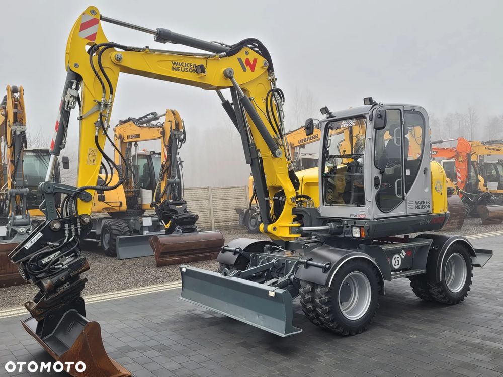 Wacker Neuson EW100 / ROTOTILT / 3 łyżki + widły / model 2020r. / - 2
