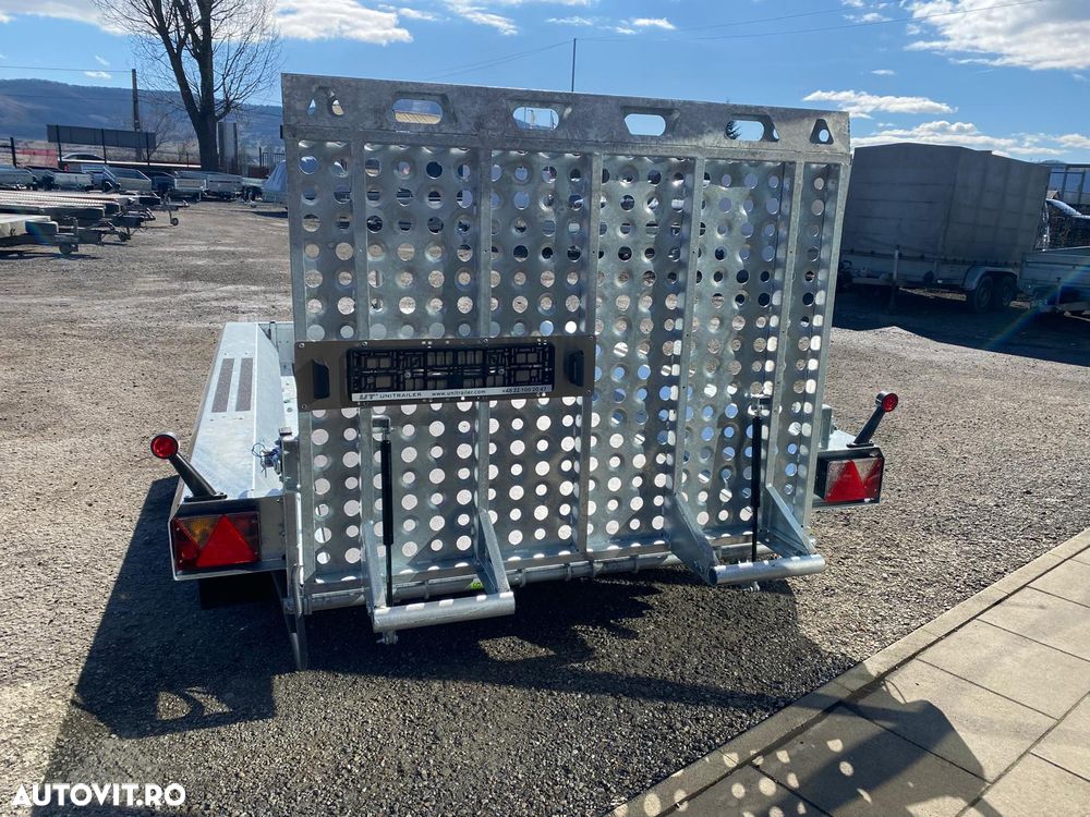 Martz Remorca auto transport utilaje, 2 axe, sistem de franare, 2700kg, KOPARKA  300/150/24 - 6