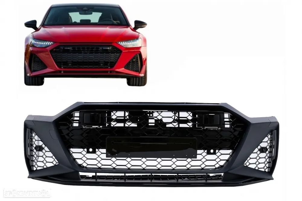 Para-choques Audi A7 4K8 (2018 em diante) Look RS7 - 15