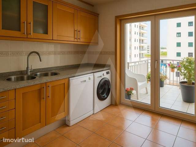 Apartamento T2 com terraço e garagem  na Praia da Vagueira - Grande imagem: 4/25