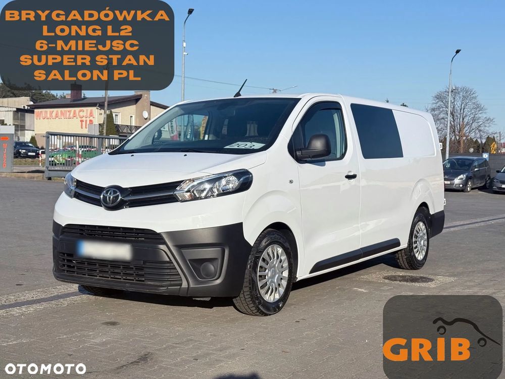 Toyota Proace Long L2 Zabudowa Warsztatowa ,Brygadówka DOKA 6-miejsc Salon PL, Jeden Właściciel - 1
