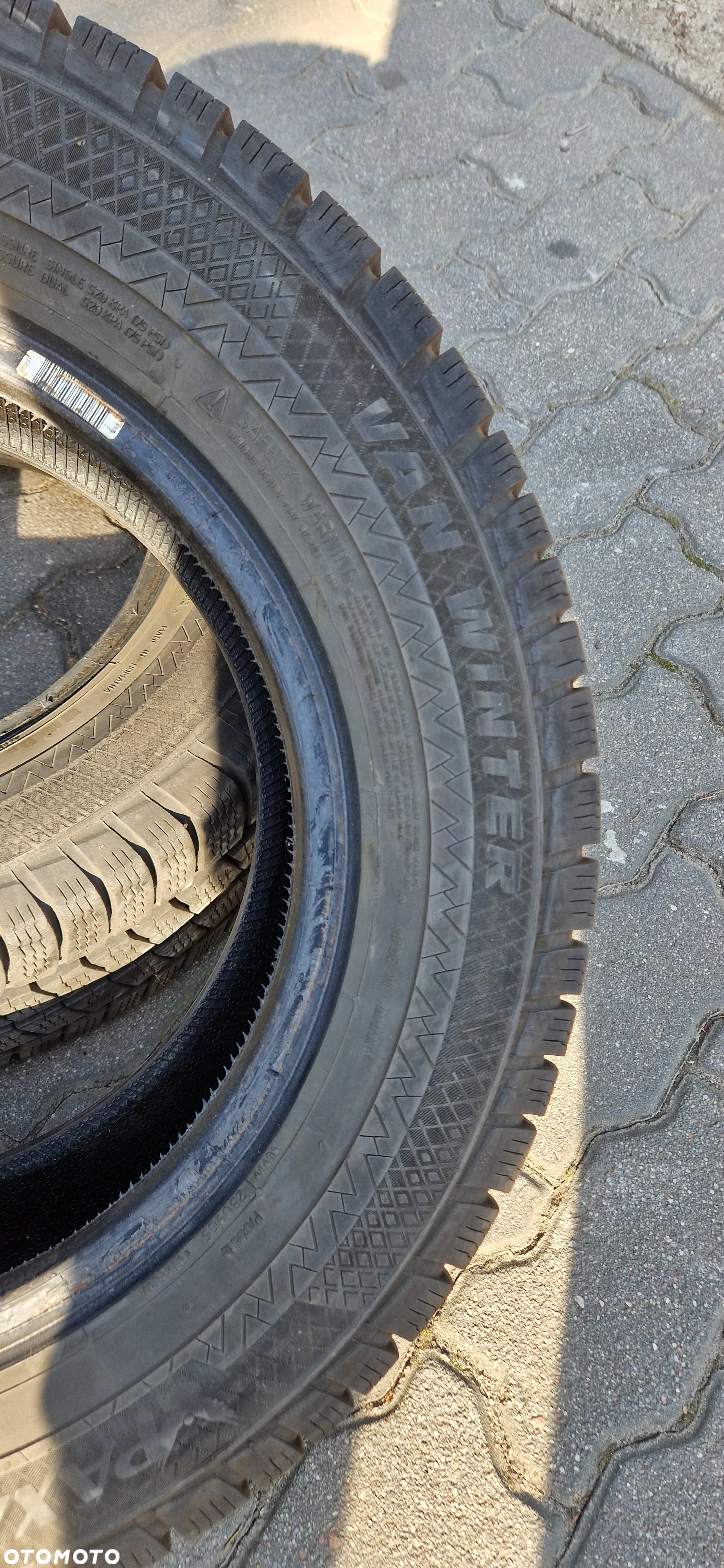 Opony 2x195/70/R15 C opony dostawcze Zimowe Paxaro V An Winter 104/102 R - 6
