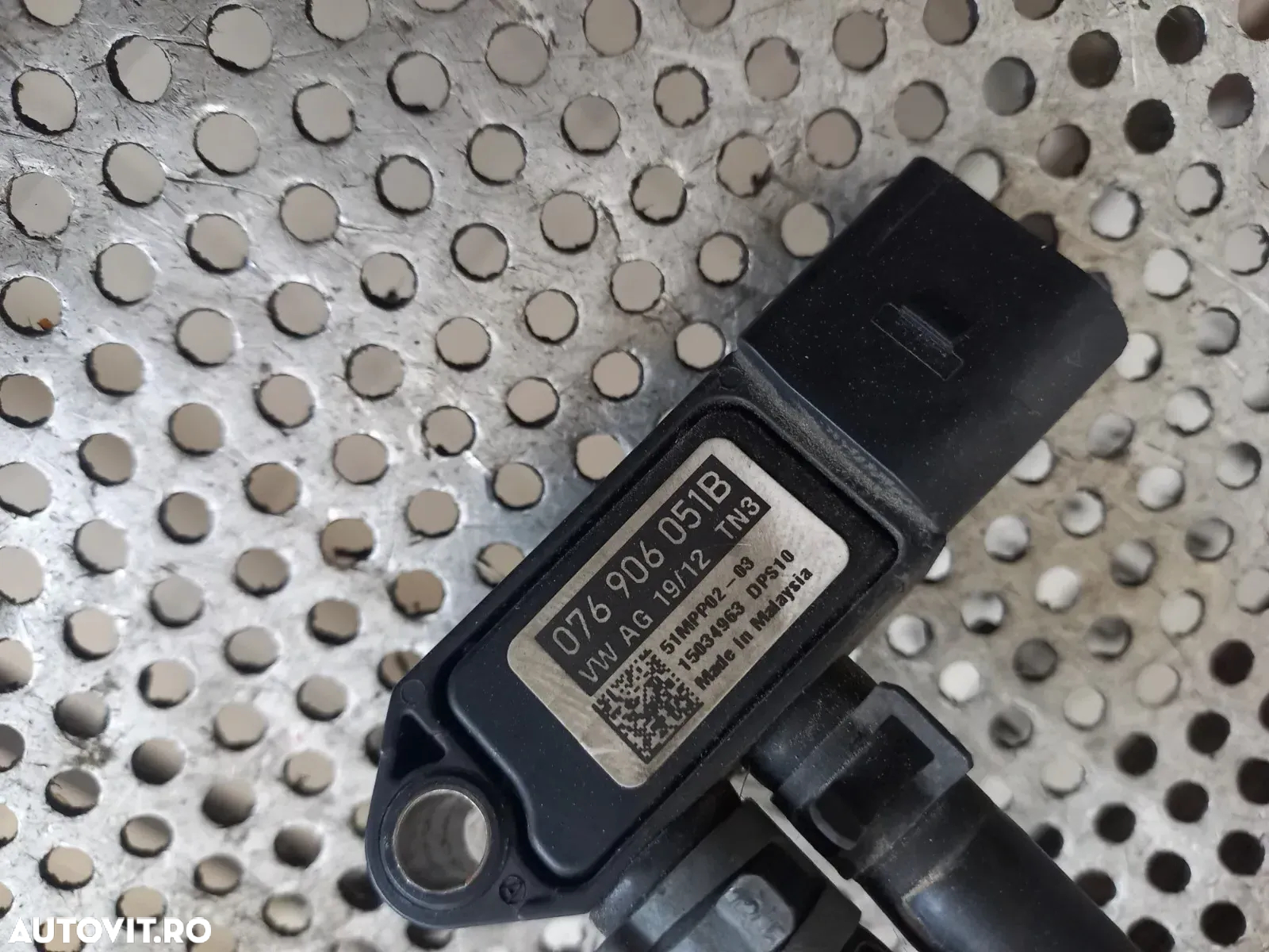Senzor Presiune DPF Vw Seat Skoda An 2011-2012-2013-2014-2015 Cod B - Dezmembrari Arad - 2