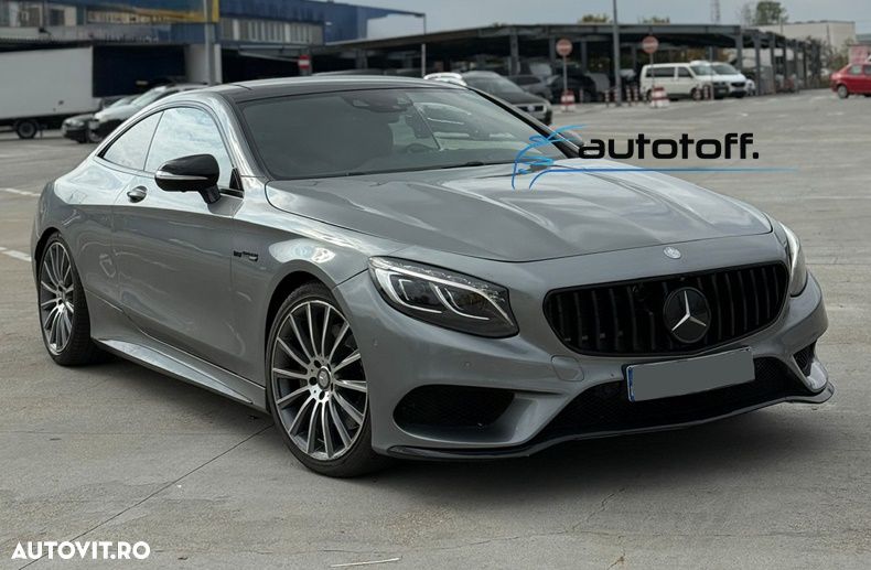 Grila Mercedes S-Coupe C217 A217 compatibila cu Coupe Cabrio (14-17) Panamericana Black - 5