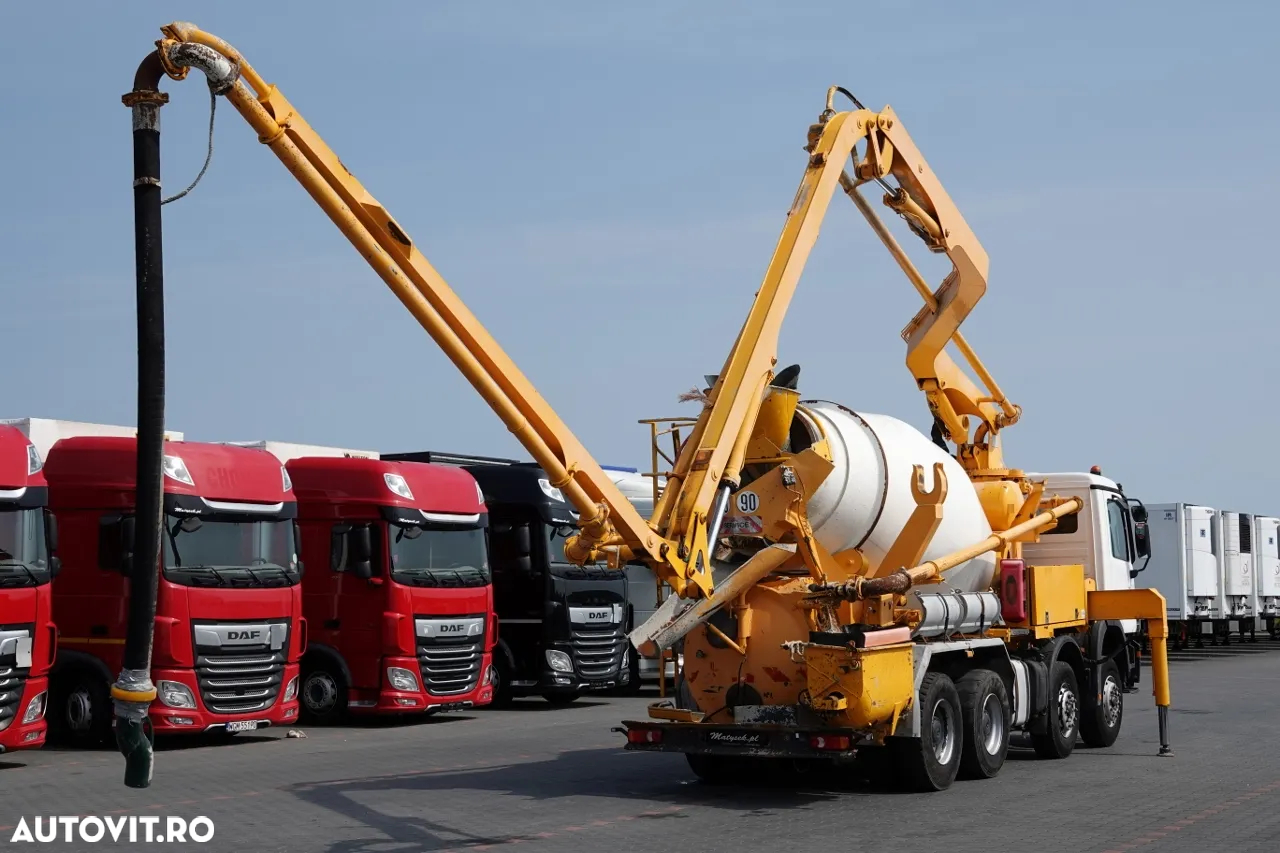 Mercedes-Benz ACTROS 3241 / CAMION POMPĂ / BETONĂ + POMPĂ PUTZMEISTER 21 METRI / RADIO CONTROL - 4