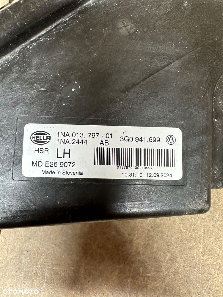 VW PASSAT B8 LIFT HALOGEN DRL LEWY 3G0941699 - 9