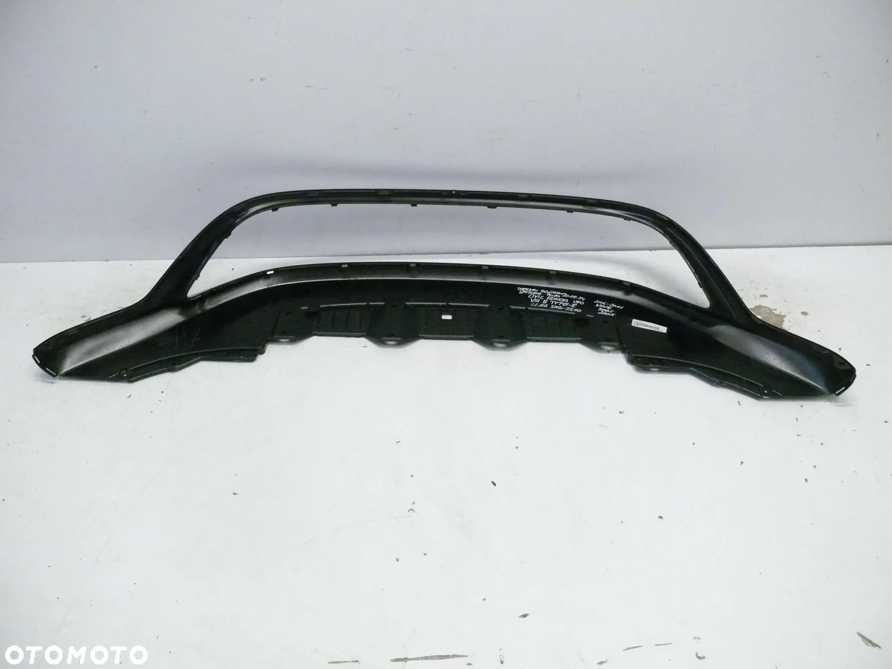 SPOILER DOLNY ZDERZAKA PRZÓD HONDA CIVIC VIII 8 TYPE-R UFO 2006 2011 - 3