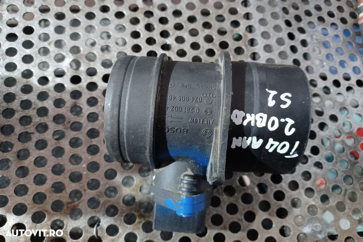 Debitmetru aer 0281002461 074906461B Volkswagen VW Touran 1 [2003 - 2 - 1