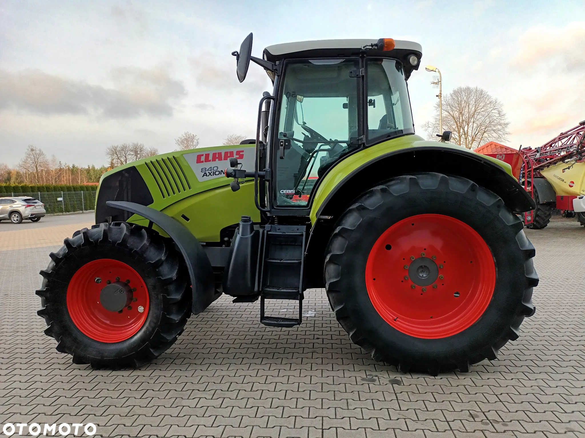 Claas 175 tys netto Axion 840 CEBIS - 7