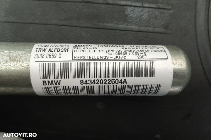 Airbag cortina stanga 84342022504A 84342022504A BMW X3 E83 [facelift] - 3