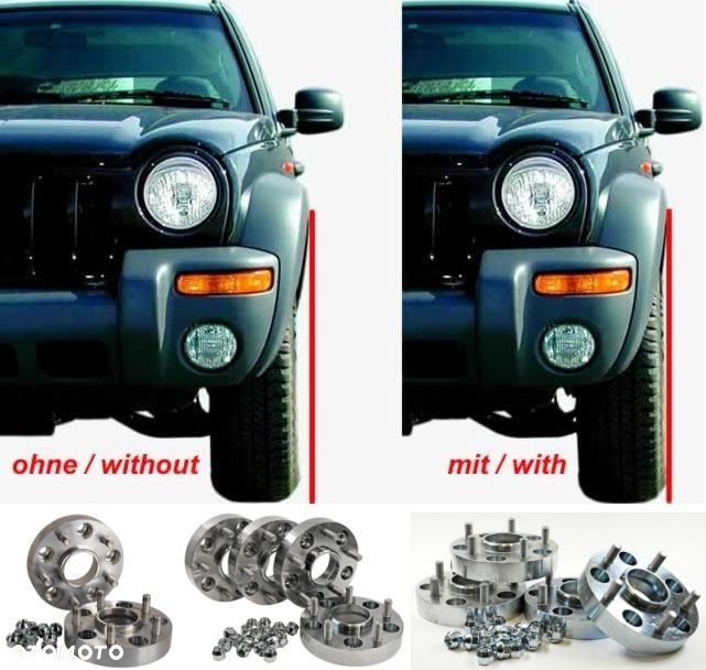 DYSTANSE ADAPTERY do kół Jeep 5x114,3 5x127 WJ WH ZJ XJ - 11
