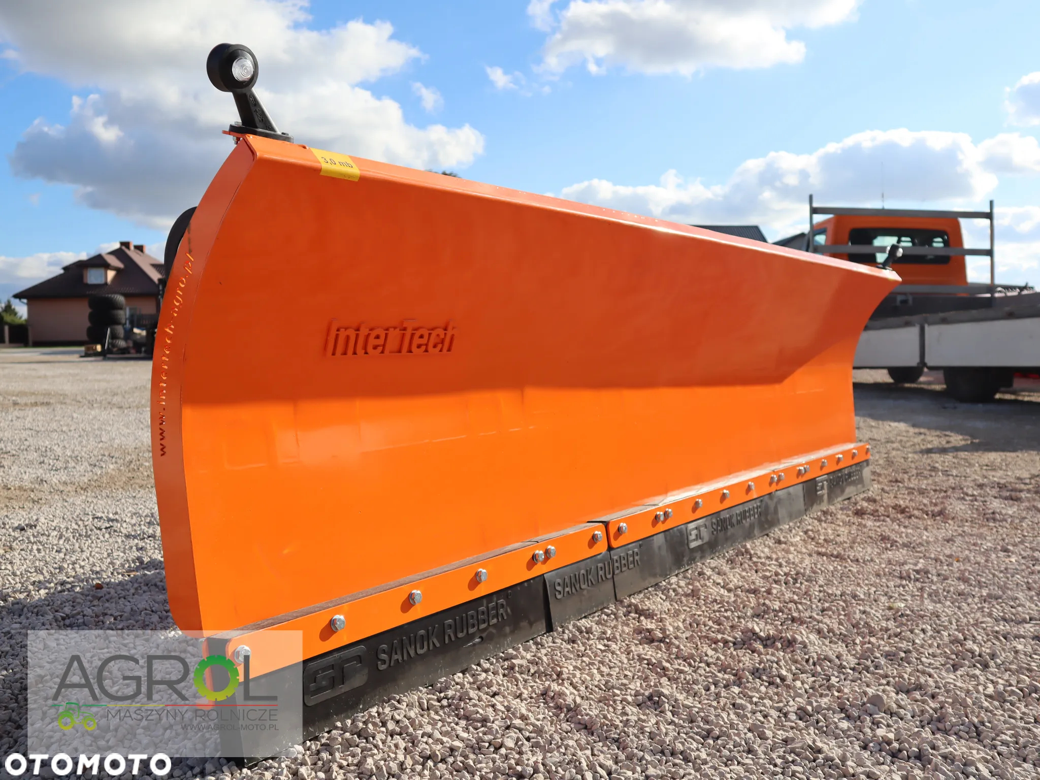 Pług śnieżny do śniegu PSSH-04 3,0m EURO/TUZ Inter-Tech - 9