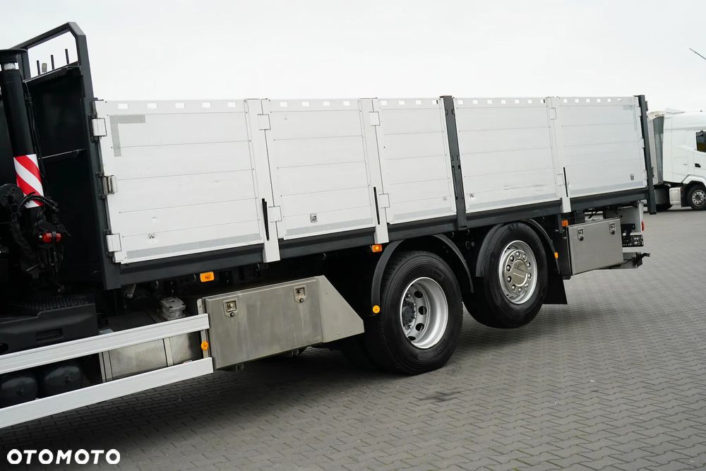 Volvo FM / 420 / 6 X 2 / SKRZYNIOWY + HDS / PALFINGER PK 26002 / WYS. 17 M / OŚ SKRĘTNA - 40