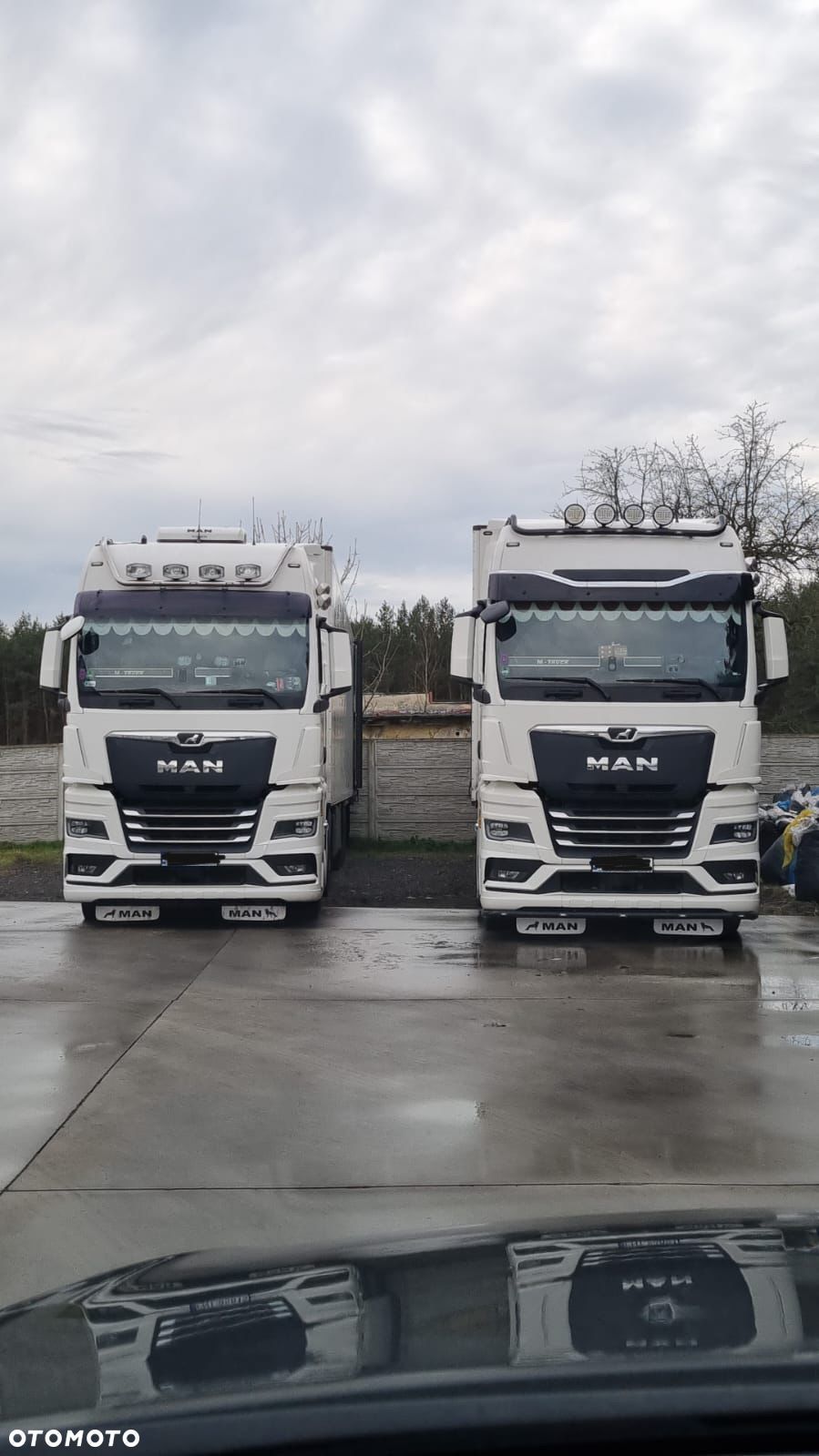 Maska Atrapa Zderzak Reflektor Grill Stopnica Lustro Man TGX 3 TG3 - 1