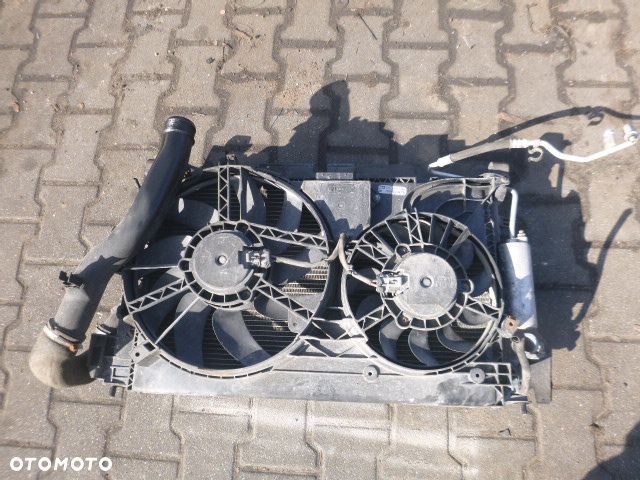 CHŁODNICE CHŁODNICA WODY WENTYLATOR INTERCOOLER SAAB 9-3 II LIFT 1.9 TTDI 180KM - 2
