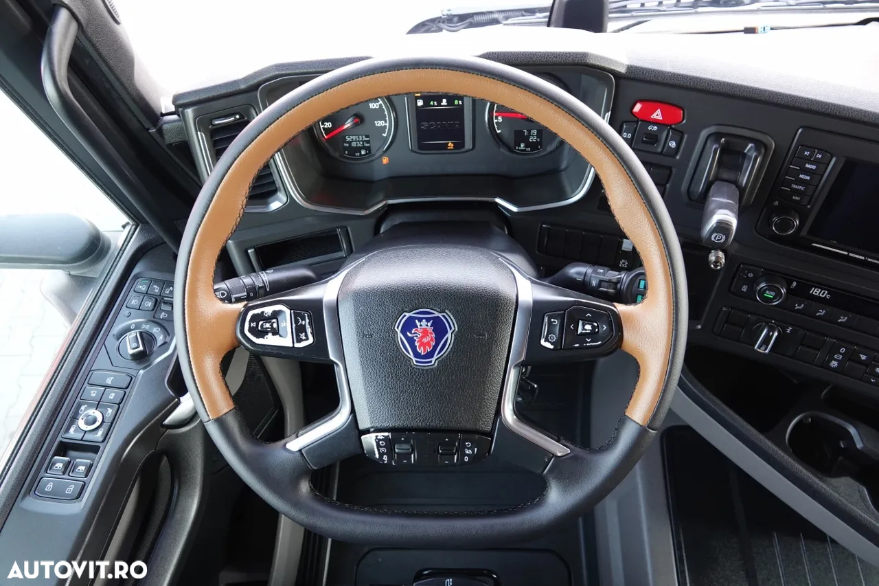 Scania R 450 / RETARDER / FULL AIRMATIC / HIDRAULIC pentru basculare + circuit dublu / 2019 / IMPORTAT / DUPĂ CONTRACTUL DE SERVICE GOLDEN - 27