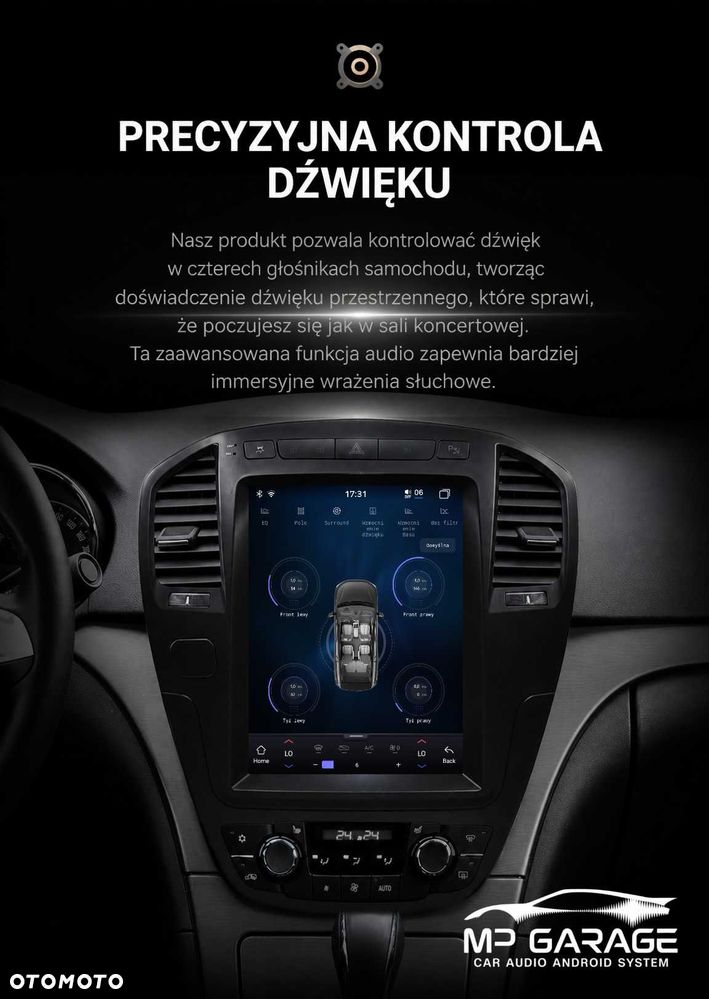 Opel Insignia Radio Android 14 Tesla Style CarPlay Android Auto 4G LTE GPS WiFi QLED DSP - 8