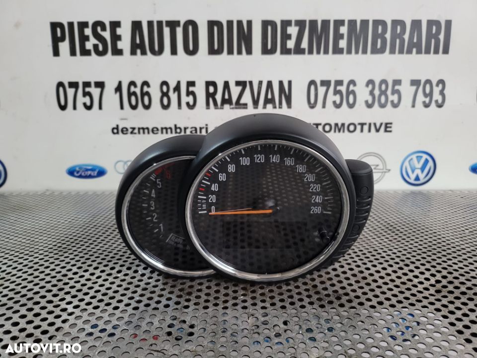 Ceasuri Bord Mini Cooper One F54 F55 F56 F57 An 2014-2019 Motor 2.0 D B47 Volan Stanga Cod 9368004 - 1