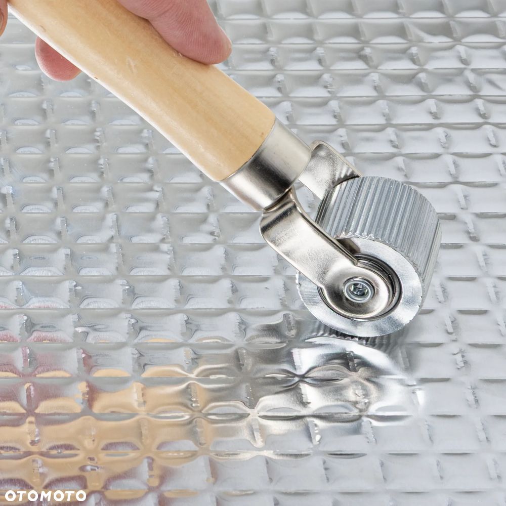 Wałek rolka dociskowa metalowa fazowana 3cm łożysko do mat - 5