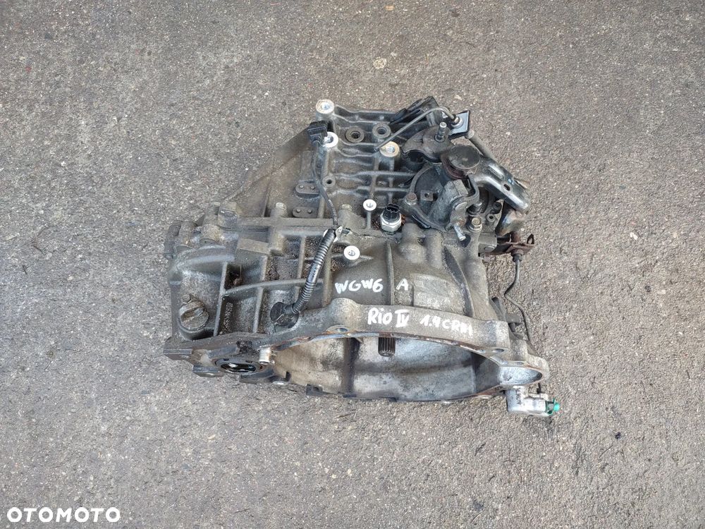 SKRZYNIA BIEGÓW WGW6A KIA RIO IV 1.4CRDI D4FC EURO 6 6-BIEGÓW 2017r. ORYGINAŁ - 1