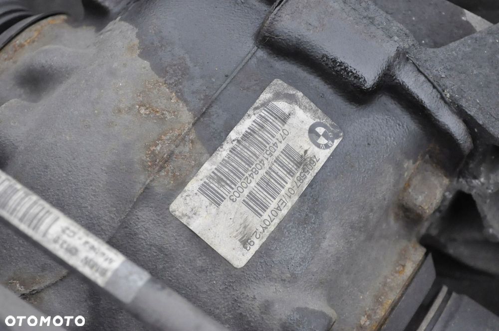 BMW F20 F21 2.0D ZAWIESZENIE BELKA TYŁ + PÓŁOSIE + MOST 7605587 2.93 - 8