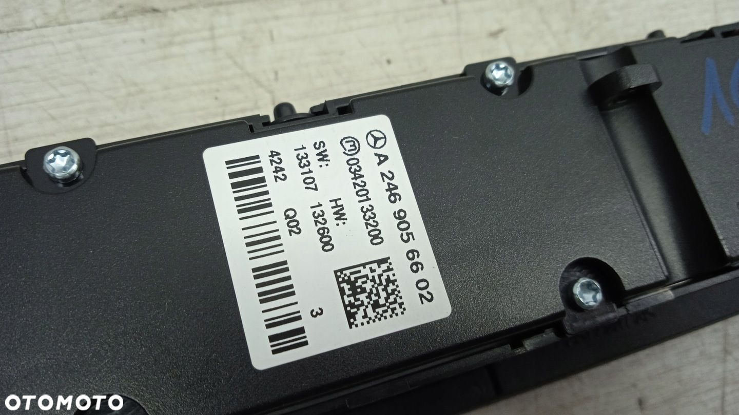 MERCEDES CLA W117 13-17 PANEL STEROWANIA WEBASTO - 3