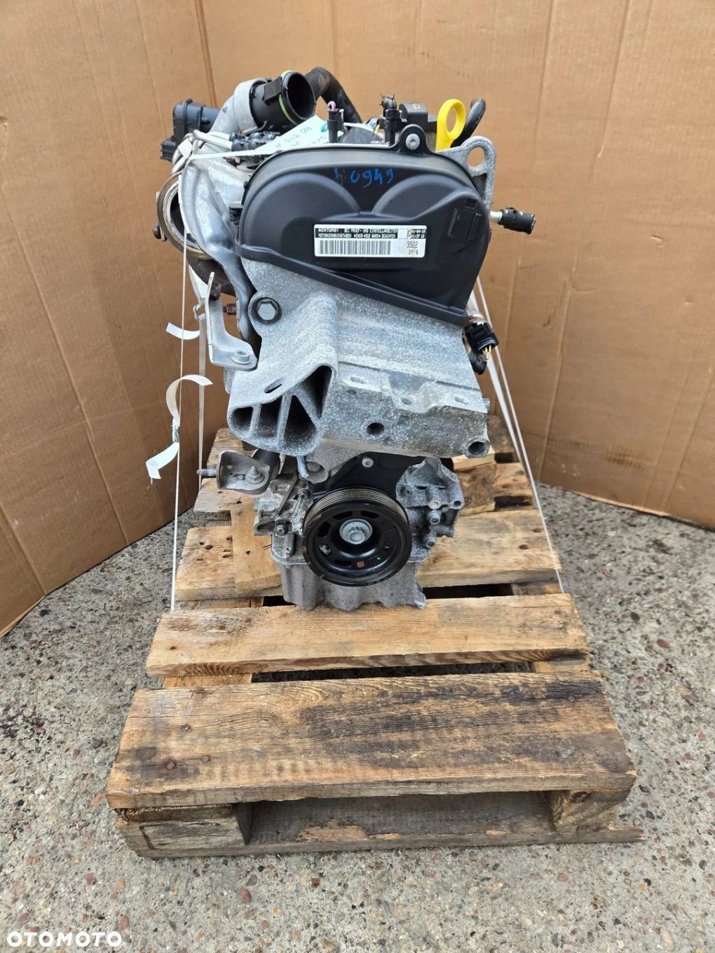 SILNIK KOMPLETNY DKRF 1.2 TSI AUDI SKODA SEAT VW NR 440949M - 1