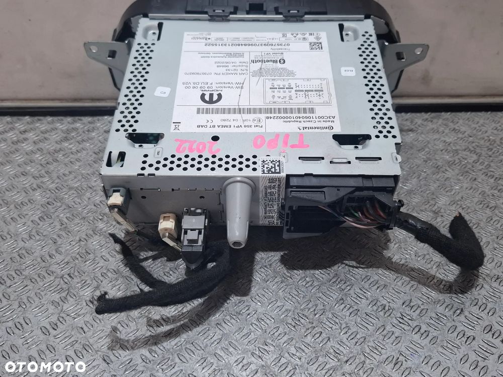 Radio Fiat Tipo II 2022 rok nr 07357609370 - 5