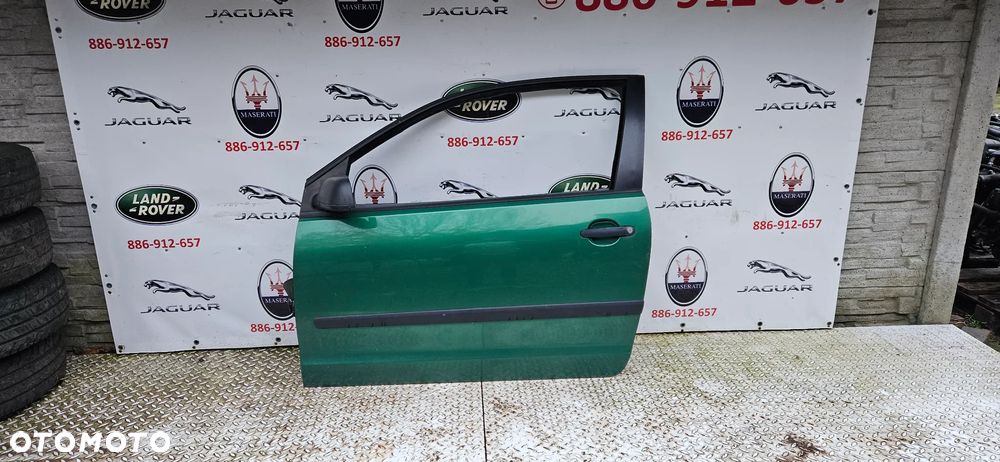 VW Polo 9N IV 4 Kompletne drzwi przód lewy Drzwi przednie lewe Wersja 3D 3 drzwi KOLOR LA6S EUROPA - 1