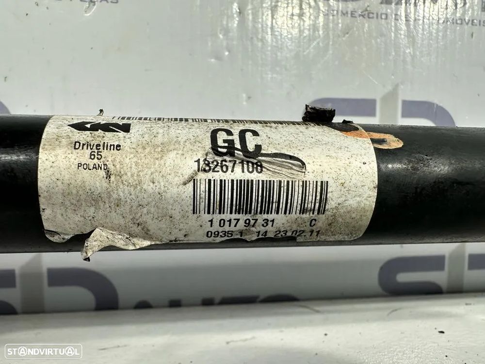 Transmissão Frente / Trás - Opel Insignia - 7