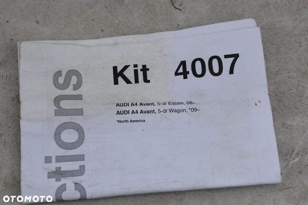 Bagażnik dachowy belki THULE WINGBAR EDGE AUDI A4 B8 Avant kombi 2008- - 5