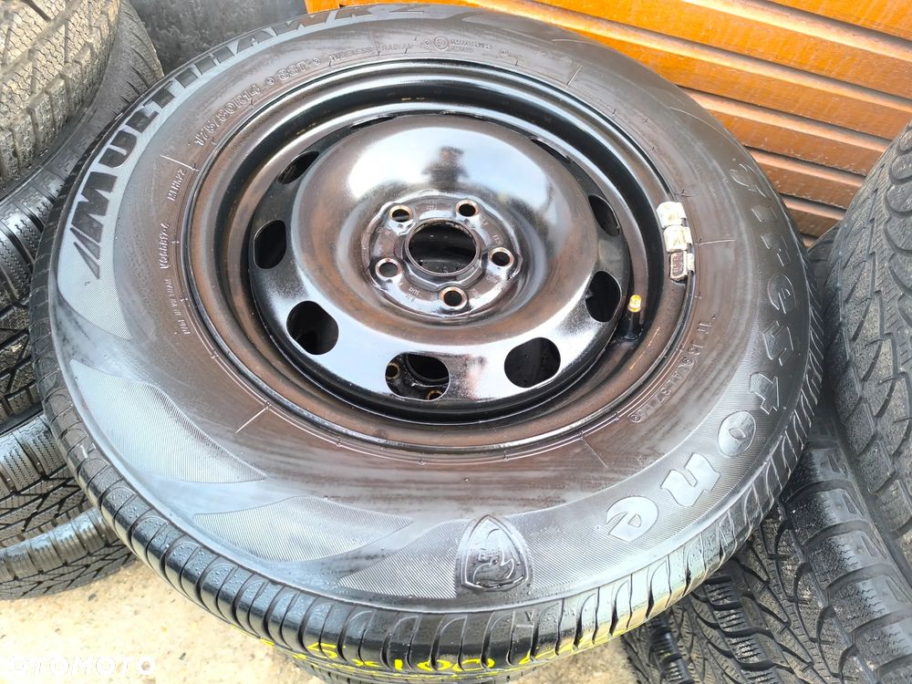 5x100 Felgi Stalowe Stal 14 Koła Letnie Lato VW GOLF IV 4 1,4 1,6 BORA SKODA OCTAVIA I SEAT LEON I TOLEDO II 5,5mm Legnica ALU-RAD 175/80 - 1