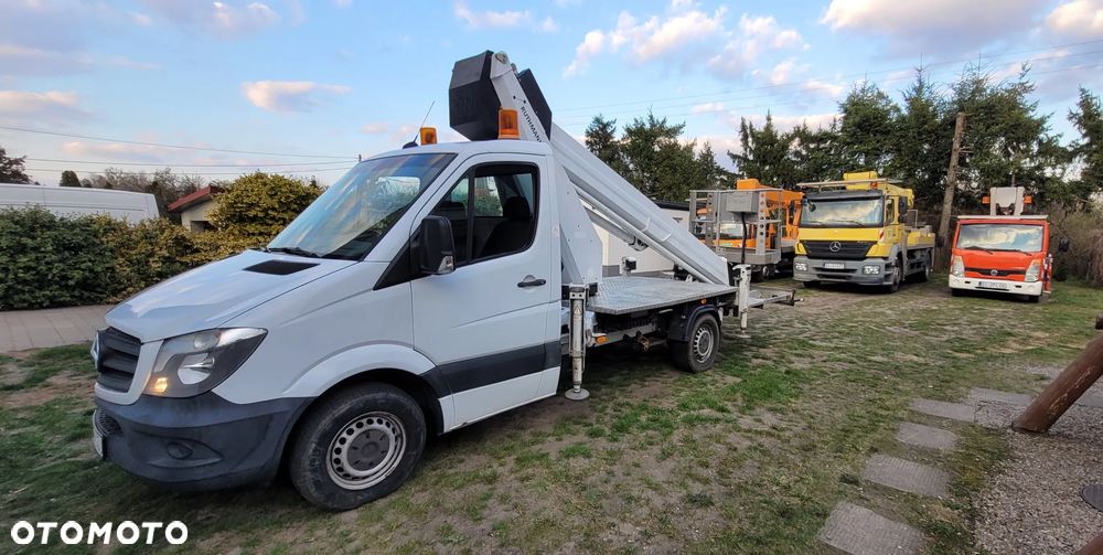 Mercedes-Benz Sprinter 229 000 netto podnośnik koszowy zwyżka 27 m Ruthmann TB 270 - 16
