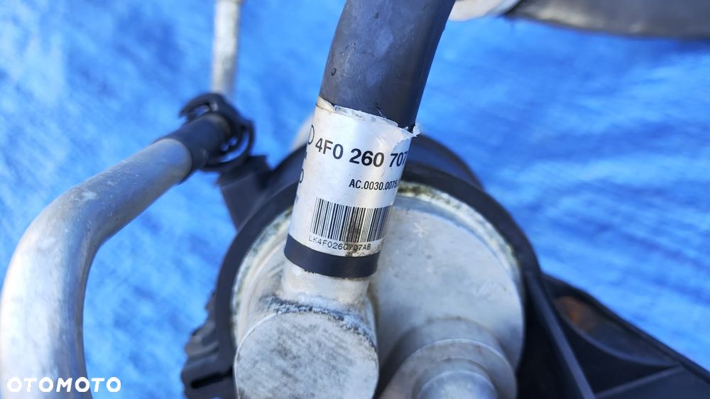 PRZEWÓD PRZEWODY OSUSZACZ KLIMATYZACJI KOMPLET AUDI A6 C6 LIFT 2.0 TDI - 8