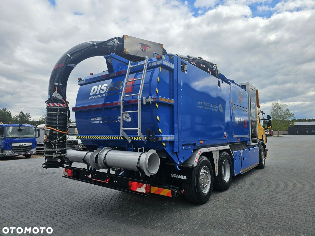 Scania DISAB ENVAC Saugbagger odkurzacz koparka ssąca substancje sypkie - 6