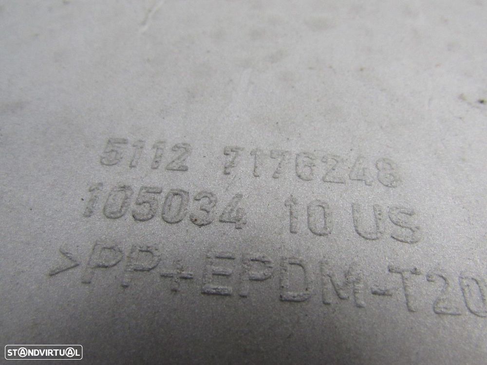 Guarnição Parachoques Trás/Inferior Seminovo/ Original BMW X6 (E71, E72) 5112717... - 3