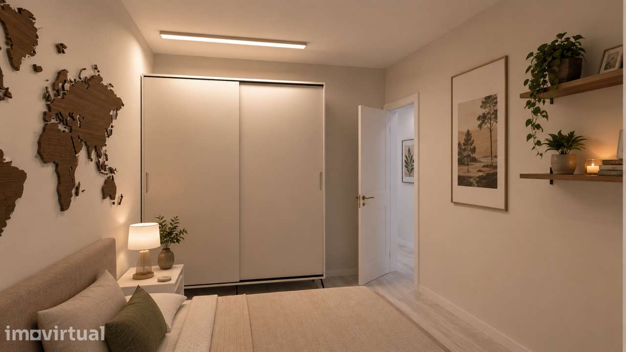 T2 completamente remodelada em Salreu - Grande imagem: 2/6