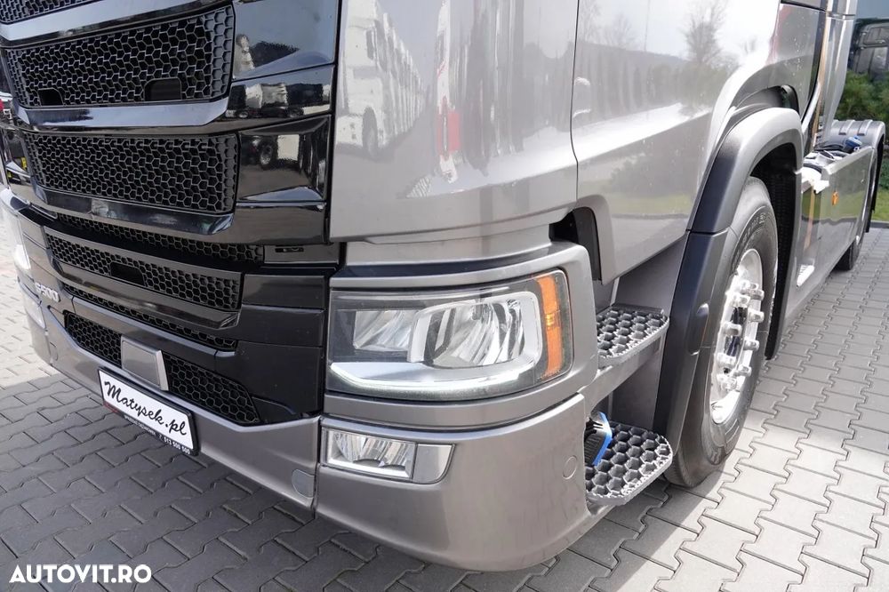 Scania S 500 / RETARDER / AER CONDIȚIONAT PARCARE / JANTE DIN ALIAJ / PIELE / ANVELOPE 100% / REZERVORE 1.400 L - 11