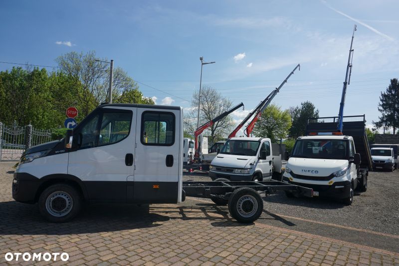 Iveco 35S12 doka brygadówka rama skrzynia wywrotka HDS - 7