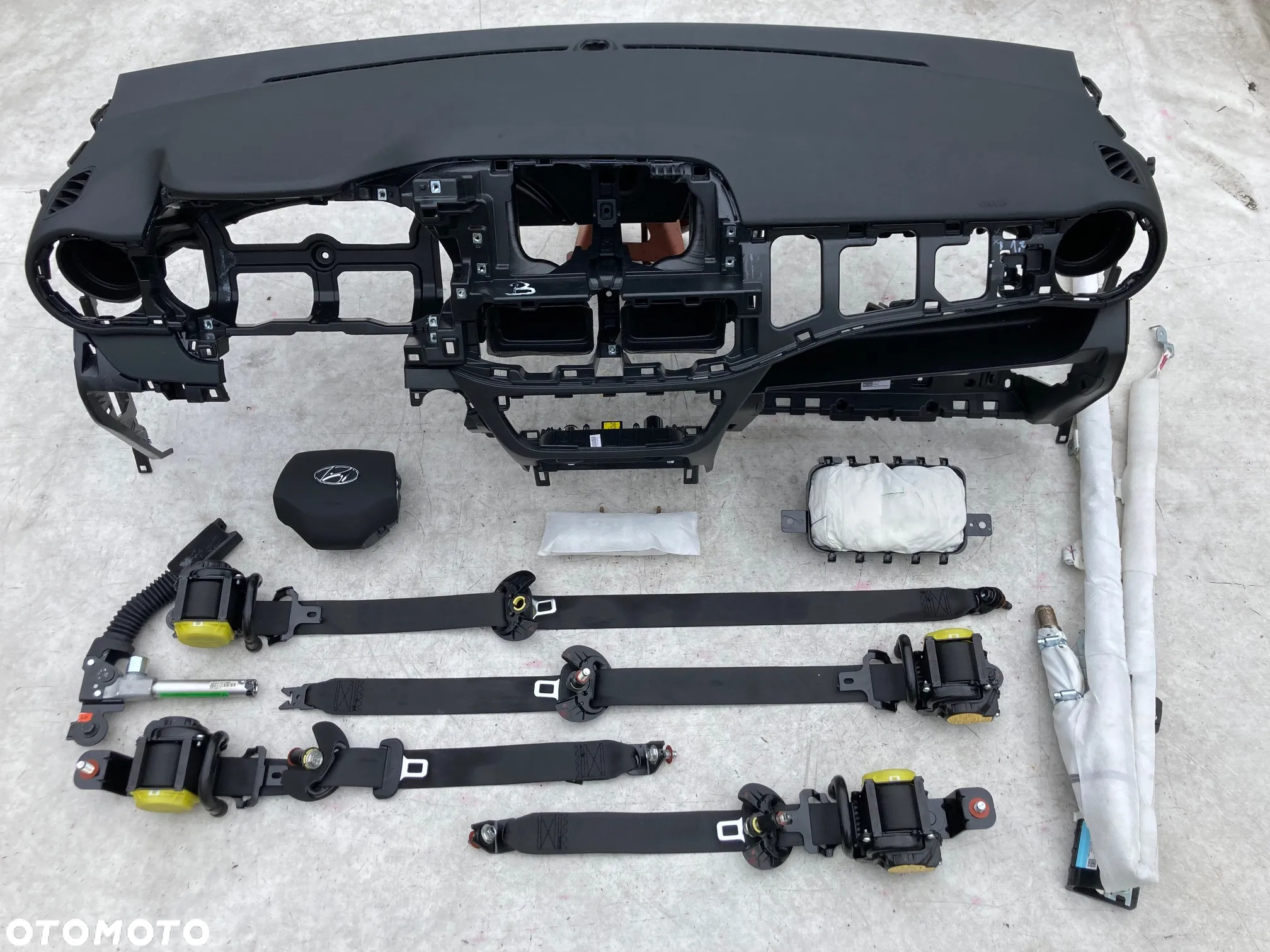 HYUNDAI I10 3 III DESKA KONSOLA KOKPIT PULPIT PÓŁKA PARAPET AIRBAG naprawa regeneracja Razw2 !!! - 6