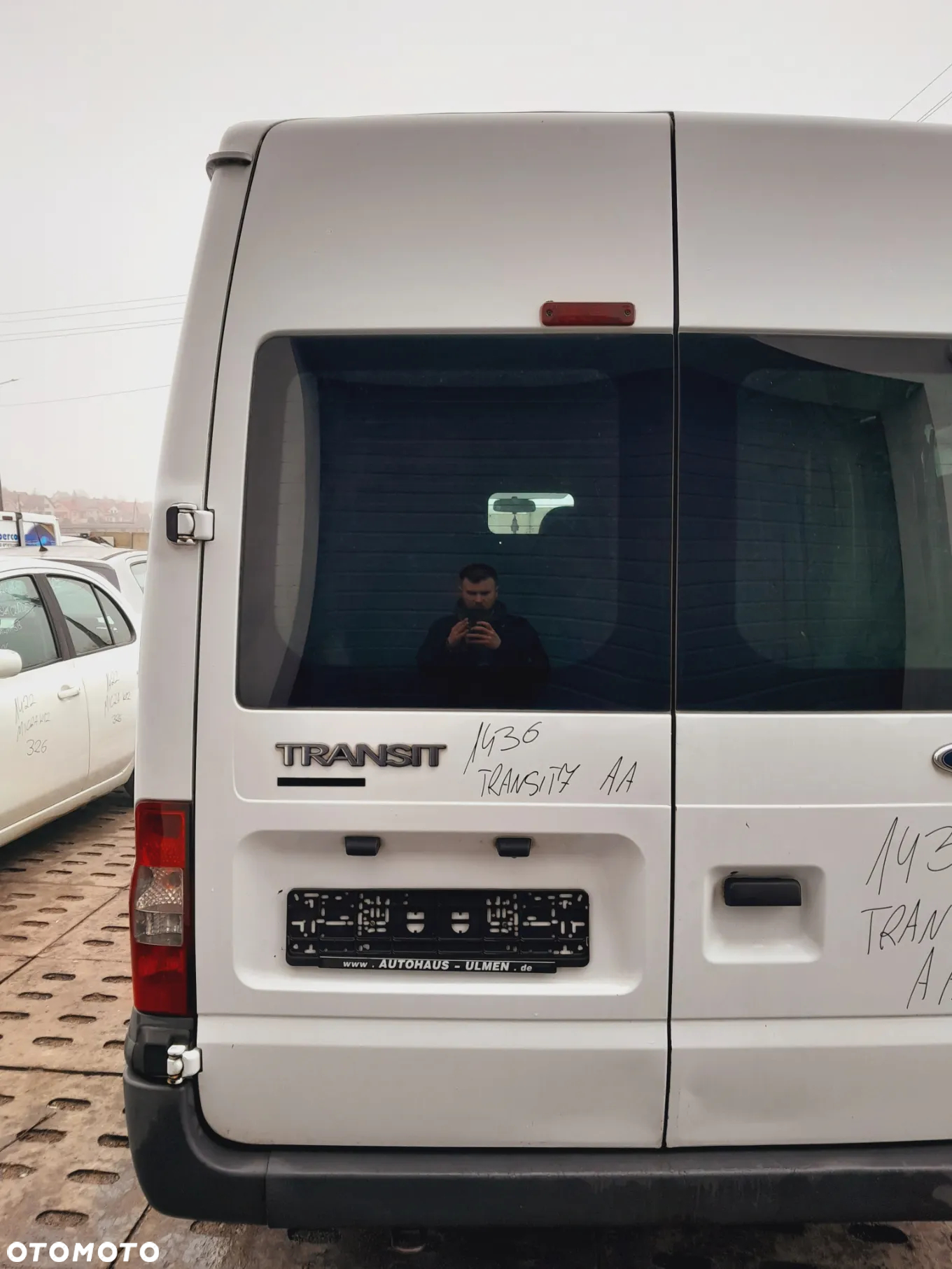 FORD TRANSIT MK 6 7 DRZWI LEWE TYLNE LEWY TYŁ KOLOR: AA - 2