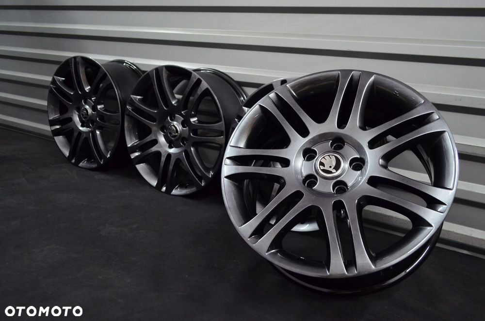 Felgi 5x112 R18 SKODA Octavia Superb Karoq Kodiaq ORYGINAŁ - 5