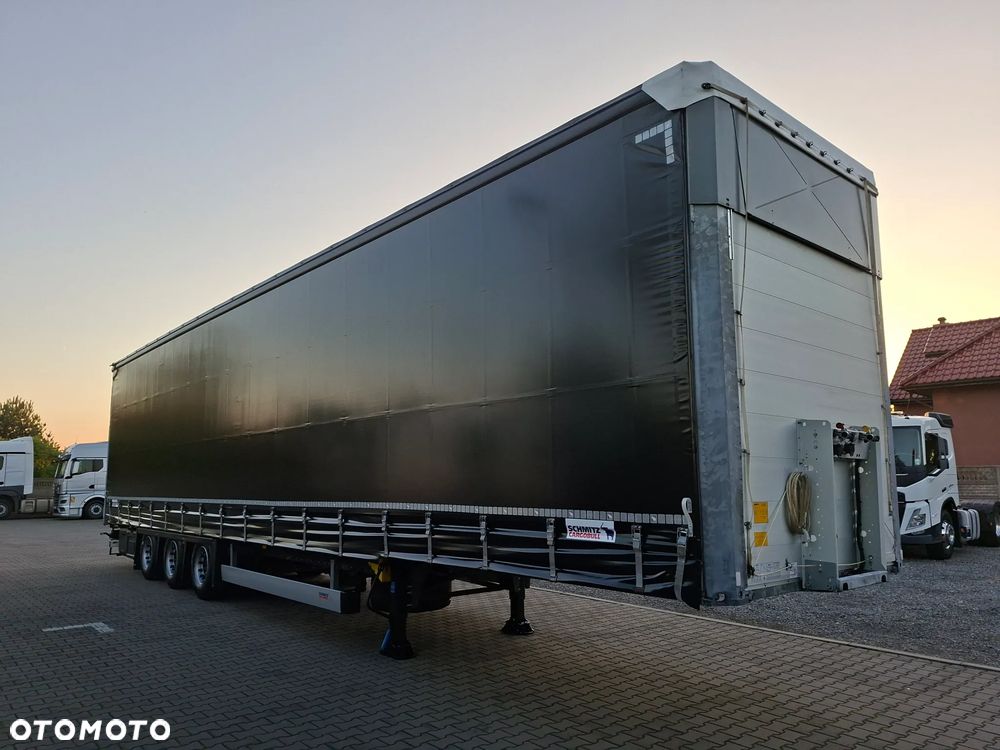 Schmitz Cargobull Firanka MEGA/ 2 x Oś Podnoszona/SERWISOWANA / STAN JAK NOWA! !