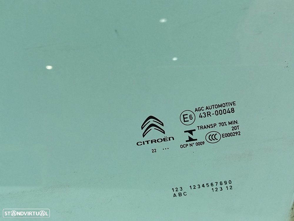 Vidro porta frente esquerda CITROËN C3 III (SX) - 2