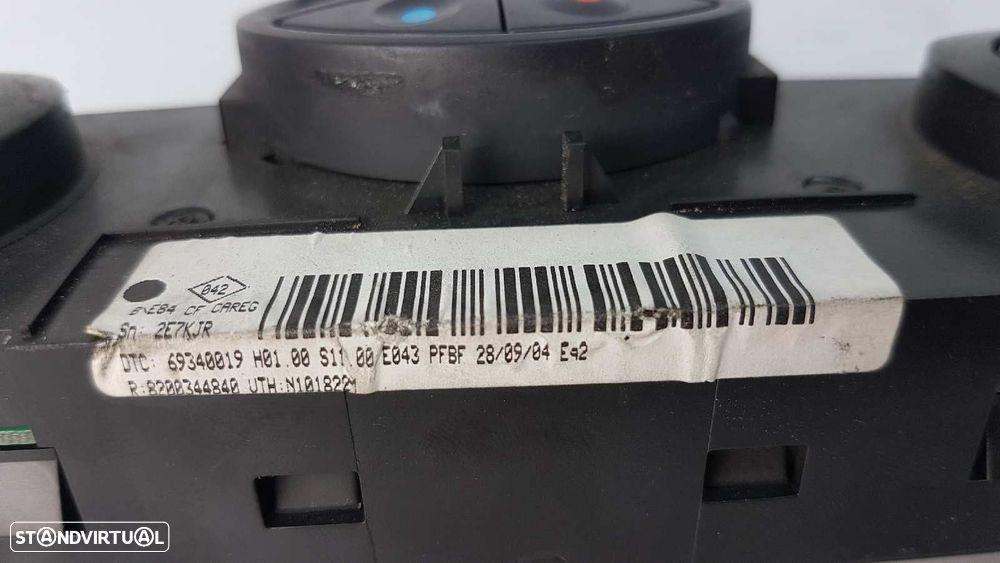 COMANDO CLIMATIZADOR RENAULT MEGANE II BERLINA 5P LUXE PRIVILEGE - 2